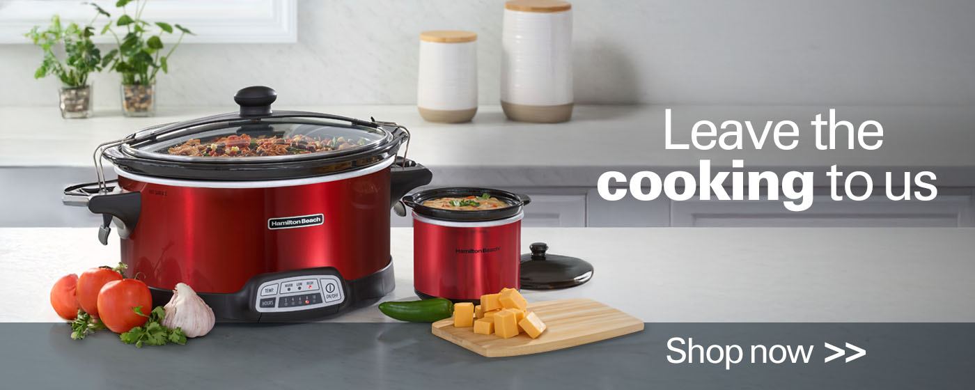 Leave the cooking to us, Shop slow cookers